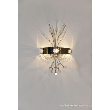 Modern Bedroom Crystal Wall Lamp (8167-3W)